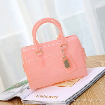 2016 bestselling hot candy bag silicone jelly handbag trendy fashion